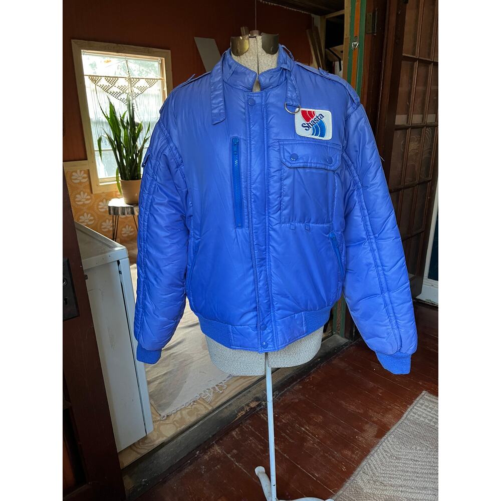 Vintage Blue Shasta Racing Jacket